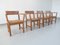 Take Poulsen Pine Dining Chairs for Gramrode Furniture, Denmark 1974, Set of 4 5