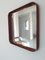 Rosewood Mirror by Ro.Ma Ditta Cantù, Italy, 1950s 2