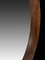 Circular Santos Rosewood Luxus Wall Mirror by Uno & Osten Kristiansen, 1960s 4