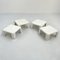 Gatti Side Tables by Mario Bellini for C&B Italia, 1970s, Set of 4, Image 1