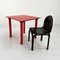 Model 4300 Red Dining Table by Anna Castelli Ferrieri for Kartell, 1970s 7