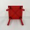 Model 4300 Red Dining Table by Anna Castelli Ferrieri for Kartell, 1970s 8