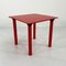 Model 4300 Red Dining Table by Anna Castelli Ferrieri for Kartell, 1970s 1