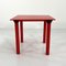 Model 4300 Red Dining Table by Anna Castelli Ferrieri for Kartell, 1970s 2
