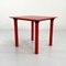 Model 4300 Red Dining Table by Anna Castelli Ferrieri for Kartell, 1970s 6