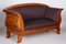 Biedermeier Castle Birch Sofa, Sweden, 1820s 5