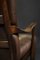 Mid-Century Danish Modern Beech & Brown Leather Armchair from Farstrup Møbler, 1970s, Image 2