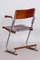 Czech Bauhaus Folding Chair in Beech & Plywood, 1930s 7