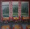 Tinatin Chkhikvishvili, Sala da pranzo rossa, XXI secolo, Olio su tela, Immagine 1