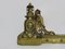 Camino con leoni alati in bronzo dorato, XIX secolo, Immagine 4