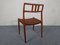 Vintage Danish Model 79 Teak Chair by Niels Möller 4