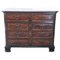 Antique Chest of Drawers in Walnut, 17th Century, Image 1