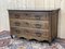 Louis XV Walnut Chest of Drawers with Grey Top, Image 8