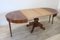 Oval Walnut Extendable Dining Table, 19th Century, Image 3