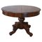 Oval Walnut Extendable Dining Table, 19th Century 1