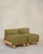 Slipper Cove Armless Two Seat in Citron Iris by Fred Rigby Studio 1