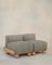 Slipper Cove Armless Two Seat in Ecru Eroica by Fred Rigby Studio, Image 1