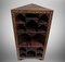 Corner Shelf Cabinet in Hand-Carved Wood 5
