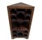 Corner Shelf Cabinet in Hand-Carved Wood 9