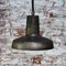 Lámpara colgante industrial vintage de fábrica de hierro oxidado, Imagen 4
