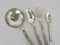 Apollo 37 Cutlery Service in Silver-Plated Metal from Christofle, 1970s 4