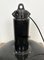 Industrial Black Enamel Factory Pendant Lamp with Iron Top, 1950s, Image 11