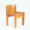 Vintage Italian Cognac Sling Chairs from Ibisco Sedie, Set of 4 7