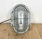 Industrial Cast Aluminium Wall Light with Frosted Glass from Elektrosvit, 1970s 5