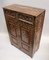 Vintage Wooden Cabinet with Mogul Relief Miniature Painting, 1990s 9