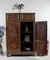 Mueble vintage de madera con pintura en miniatura en relieve de Mogul, años 90, Imagen 7