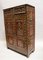 Vintage Wooden Cabinet with Mogul Relief Miniature Painting, 1990s 11