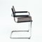 Bauhaus S34 Dining or Office Chairs Design Mart Stam Marcel Breuer, Fasem Italy by Mart Stam & Marcel Breuer for Fasem, 1989, Set of 5 3