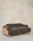 2.5 Seater Sofa in Espresso Velvet by Fred Rigby Studio 1