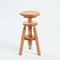 Brutalist Pinewood Studio Stools, 1970s, Set of 4, Image 7