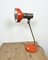 Vintage Orange East German Table Lamp from Aka Electric, 1970s 4