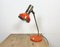 Lámpara de mesa de Alemania Oriental vintage en naranja de Aka Electric, años 70, Imagen 2