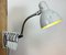 Industrial Italian Grey Scissor Wall Lamp from Raptek Milano, 1960s 17