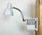 Industrial Italian Grey Scissor Wall Lamp from Raptek Milano, 1960s 2