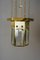 Lampe à Suspension Art Déco avec Verres à Facettes, 1920s 2