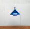 Mid-Century Space Age Blue Lamellar Pendant Lamp by Hans-Agne Jakobsson for Hans-Agne Jakobsson AB Markaryd, 1960s 8