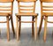 Mid-Century German Bentwood Chairs by ZPM Radomsko for Mobilair, 1950s, Set of 3 15