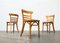 Mid-Century German Bentwood Chairs by ZPM Radomsko for Mobilair, 1950s, Set of 3 7