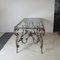 Liberty Table with Decorated Wrought Iron Structure, 1890s 3