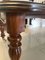 Antique Victorian Figured Mahogany Extendable Dining Table, 1860, Image 16