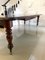 Antique Victorian Figured Mahogany Extendable Dining Table, 1860, Image 17