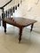Antique Victorian Figured Mahogany Extendable Dining Table, 1860, Image 12
