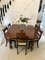 Antique Victorian Figured Mahogany Extendable Dining Table, 1860 6