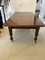 Antique Victorian Figured Mahogany Extendable Dining Table, 1860, Image 5