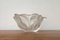 Heavy Vintage German Floral Glass Bowl from Walther Glas, 1970s 2