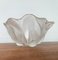 Heavy Vintage German Floral Glass Bowl from Walther Glas, 1970s 10